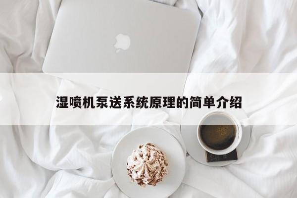 湿喷机泵送系统原理的简单介绍 