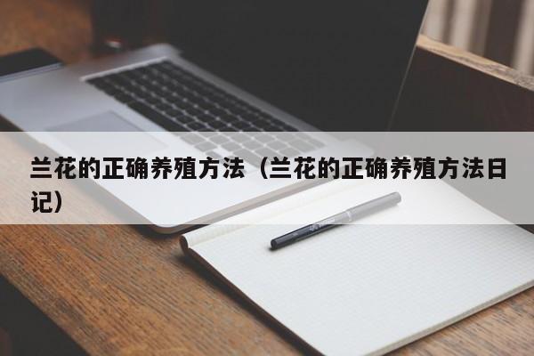 兰花的正确养殖方法（兰花的正确养殖方法日记） 