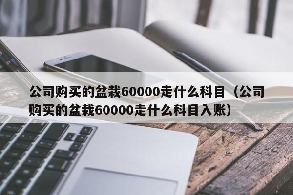 公司购买的盆栽60000走什么科目（公司购买的盆栽60000走什么科目入账） 