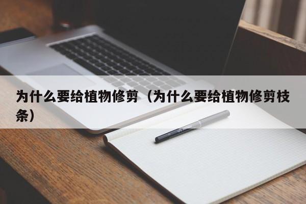 为什么要给植物修剪（为什么要给植物修剪枝条） 